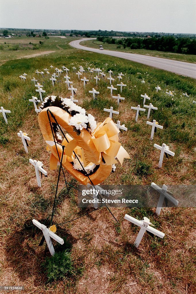 The Davidian Sect Ranch in Waco