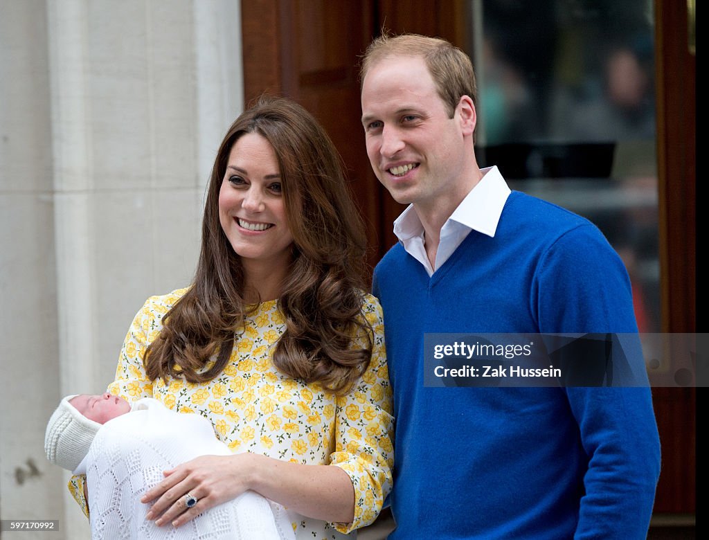 UK - The Birth of the Royal Baby in London
