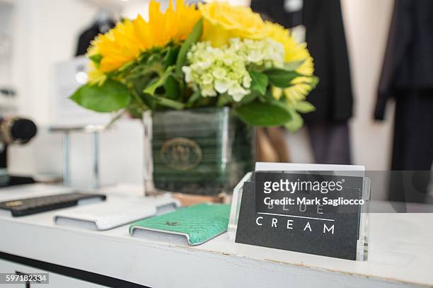 Atmosphere of the Breakfast and Mimosas At Blue & Creamat Blue & Cream on August 28, 2016 in East Hampton, New York.