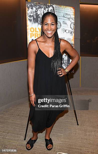 Actress Terri J. Vaughn attends BronzeLens Film Festival: "Olympic Pride, American Prejudice" Atlanta screening at Center for Civil and Human Rights...