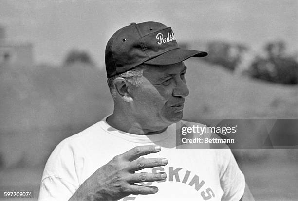 Vince Lombardi invited more than 50 of his Washington Redskins to four days of skull sessions and drills at Georgetown University.