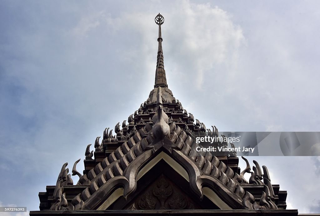 Loha Prasat temple bangkok thailand