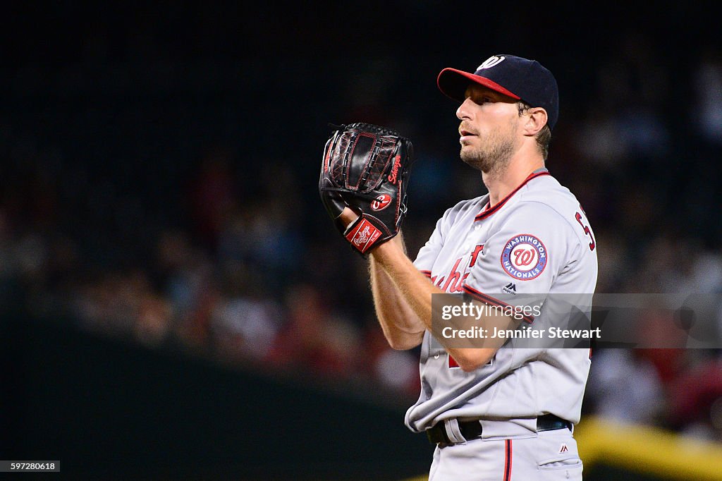 Washington Nationals v Arizona Diamondbacks