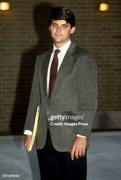 William Kennedy Smith, the defendant at the William Kennedy Smith Rape Trial circa 1991 in West Palm Beach, Florida.