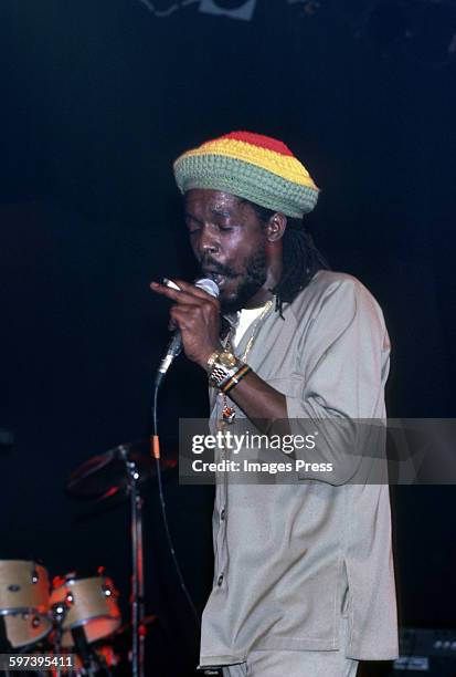 Peter Tosh in concert circa 1981 in New York City.