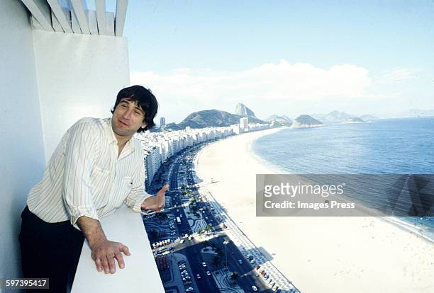 Robert De Niro circa 1981 in Rio de Janeiro, Brazil.