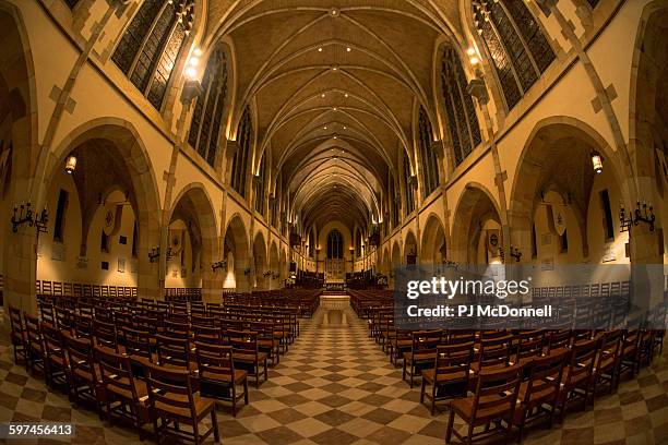 all saints chapel, sewanee, tennessee - sewanee imagens e fotografias de stock