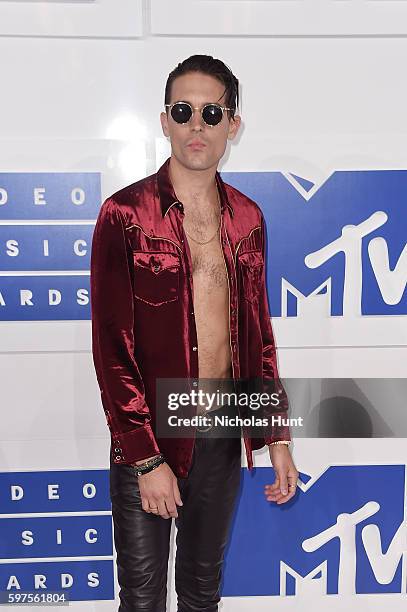 Rapper G-Eazy attends the 2016 MTV Video Music Awards at Madison Square Garden on August 28, 2016 in New York City.