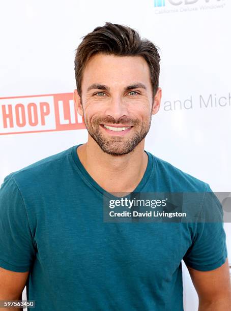 Actor Erik Fellows attends the 4th Annual Kailand Obasi Hoop-Life Fundraiser at USC Galen Center on August 28, 2016 in Los Angeles, California.