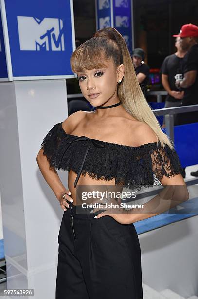 Ariana Grande attends the 2016 MTV Video Music Awards on August 28, 2016 in New York City.