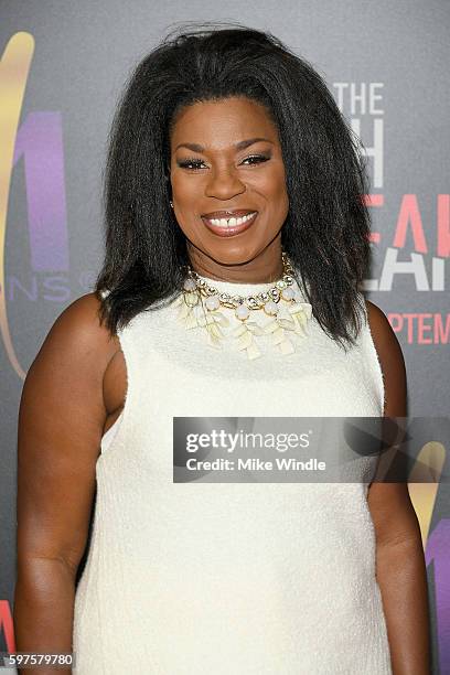 Actress Lorraine Toussaint attends the premiere of Sony Pictures Releasing's "When The Bough Breaks" at Regal LA Live Stadium 14 on August 28, 2016...