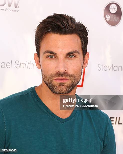 Actor Erik Fellows attends the 4th annual Kailand Obasi Hoop-Life Fundraiser at USC Galen Center on August 28, 2016 in Los Angeles, California.