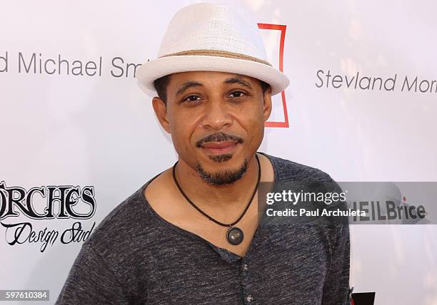 Actor Dale Godboldo attends the 4th annual Kailand Obasi Hoop-Life Fundraiser at USC Galen Center on August 28, 2016 in Los Angeles, California.