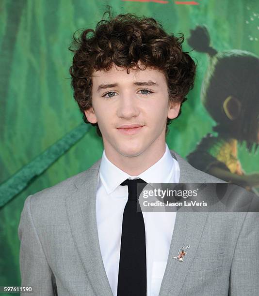 Actor Art Parkinson attends the premiere of "Kubo and the Two Strings" at AMC Universal City Walk on August 14, 2016 in Universal City, California.