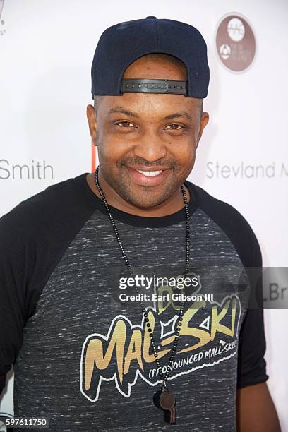 Mal-Ski attends the 4th Annual Kailand Obasi Hoop-Life Fundraiser at USC Galen Center on August 28, 2016 in Los Angeles, California.