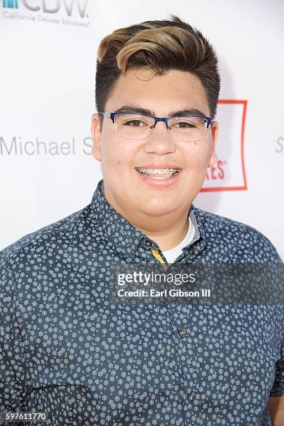 Actor Sean-Ryan Petersen attends the 4th Annual Kailand Obasi Hoop-Life Fundraiser at USC Galen Center on August 28, 2016 in Los Angeles, California.