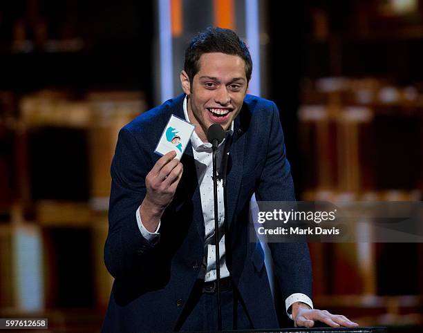 Pete Davidson attend The Comedy Central Roast Of Rob Lowe held at Sony Studios on August 27, 2016 in Los Angeles, California.