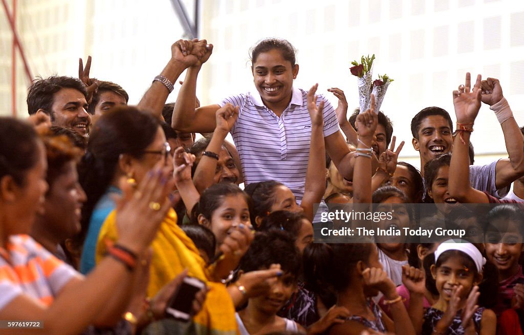 Gymnast Dipa Karmakar...