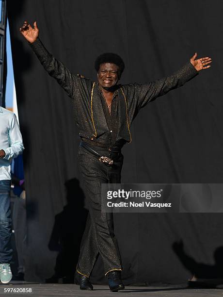 Charles Bradley performs at FYF Fest 2016 - Day 2 at the Los Angeles Sports Arena on August 28, 2016 in Los Angeles, California.