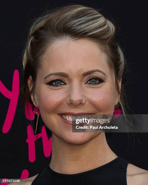 Actress Collette Wolfe attends the premiere of FXX's "You're The Worst" Season-3 on August 28, 2016 in Hollywood, California.