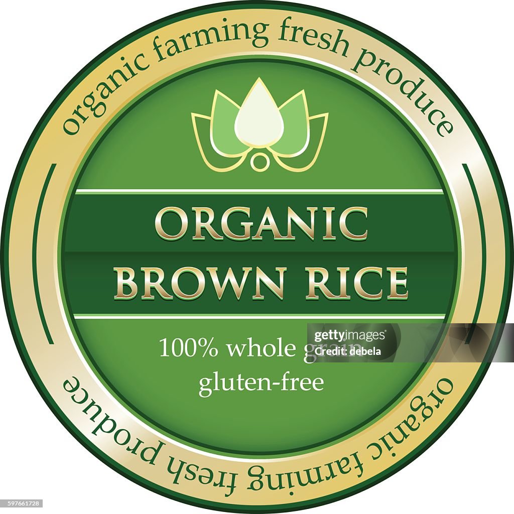 Organic Brown Rice Gold Label