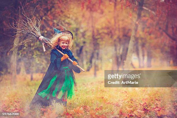 child celebrating halloween - period costume stock pictures, royalty-free photos & images