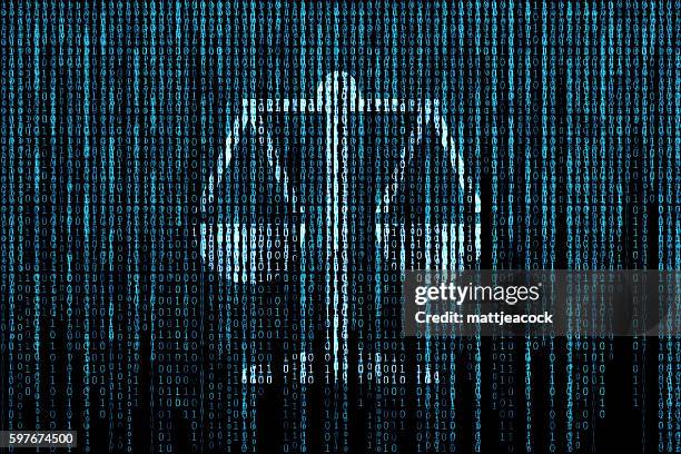 rechtsmatrix-hintergrund - justitia-waage stock-grafiken, -clipart, -cartoons und -symbole