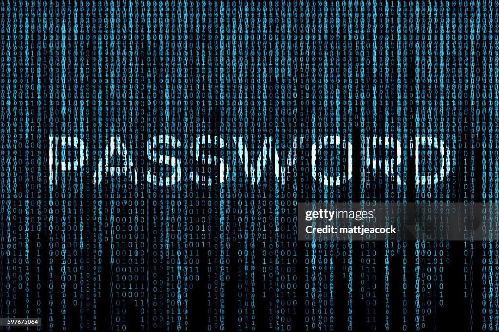 Password Matrix Background High-Res Vector Graphic - Getty Images