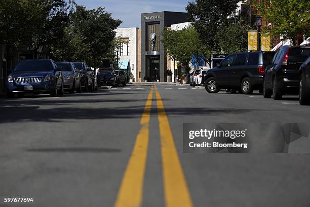 Tiffany & Co. Store stands at the Easton Town Center shopping mall in Columbus, Ohio, U.S., on Tuesday, Aug. 23, 2016. The Conference Board is...