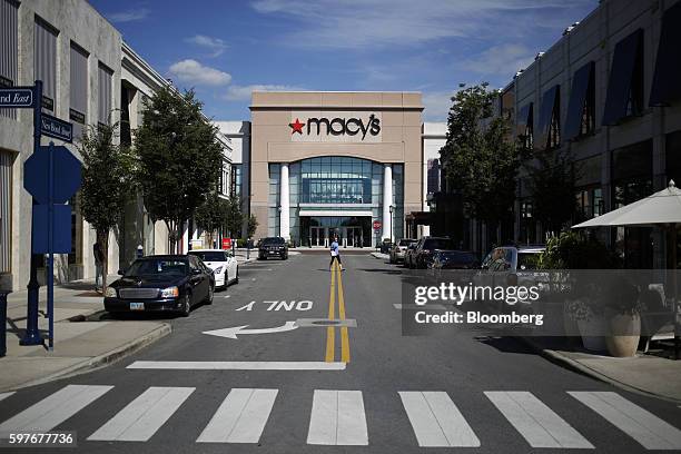 Macy's Inc. Department store stands at the Easton Town Center shopping mall in Columbus, Ohio, U.S., on Tuesday, Aug. 23, 2016. The Conference Board...