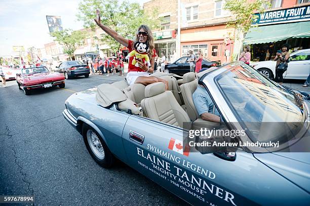 Swimming legend Elaine "Mighty Mouse" Tanner participated in a parade honouring Canadian Olympic athletes on August 28, 2016. The parade drew in...