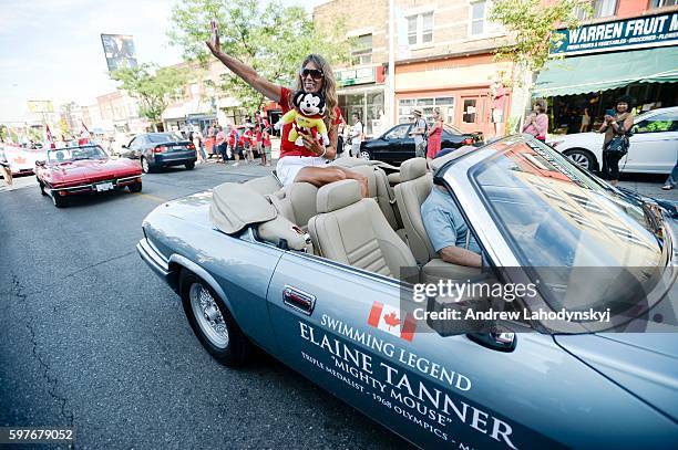 Swimming legend Elaine "Mighty Mouse" Tanner participated in a parade honouring Canadian Olympic athletes on August 28, 2016. The parade drew in...