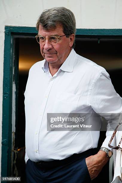 Xavier Darcos attends 21th 'La Foret des Livres' at Chanceaux-Pres Loches on August 28, 2016 in Loches, France.