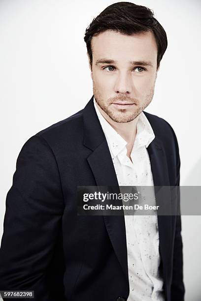 Actor Rupert Evans from Amazon's 'The Man in the High Castle' poses for a portrait at the 2016 Summer TCA Getty Images Portrait Studio at the Beverly...