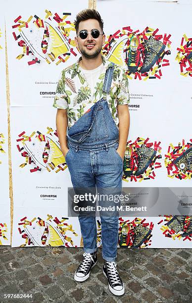 Lloyd Pursall attends the Converse party at Notting Hill Carnival to celebrate the new carnival inspired Converse Custom Chuck Taylor All Stars,...