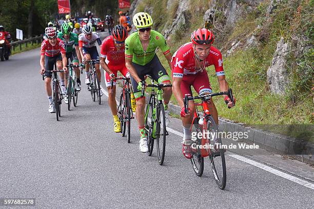 71st Tour of Spain 2016 / Stage 10 Egor SILIN / Pierre ROLLAND / Luis Angel MATE MARDONES / Louis VERVAEKE / Lugones - Lagos de Covadonga 1110m / La...