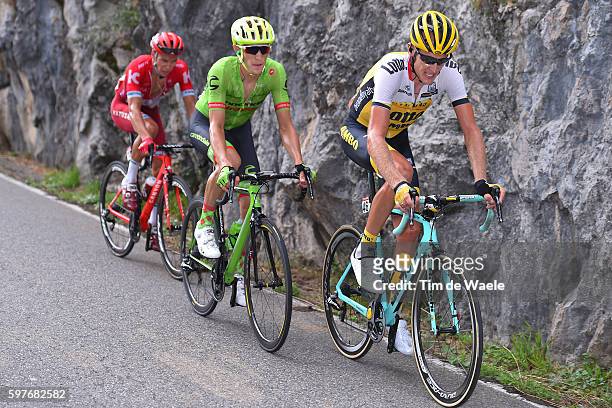 71st Tour of Spain 2016 / Stage 10 Robert GESINK / Pierre ROLLAND / Egor SILIN / Lugones - Lagos de Covadonga 1110m / La Vuelta /