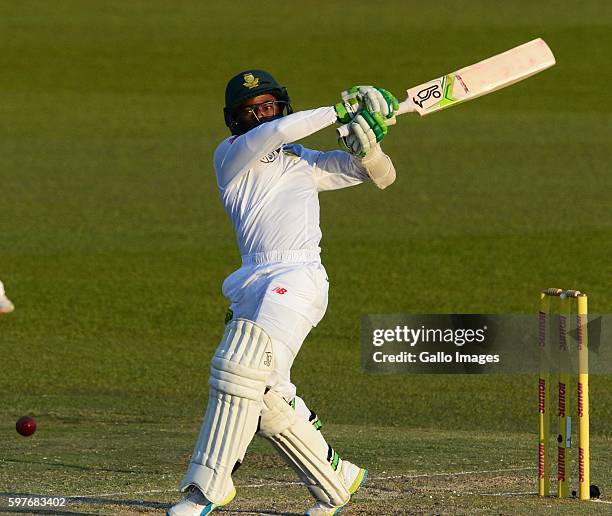 Temba Bavuma of the Proteas during day 3 of the 2nd Sunfoil International Test match between South Africa and New Zealand at SuperSport Park on...