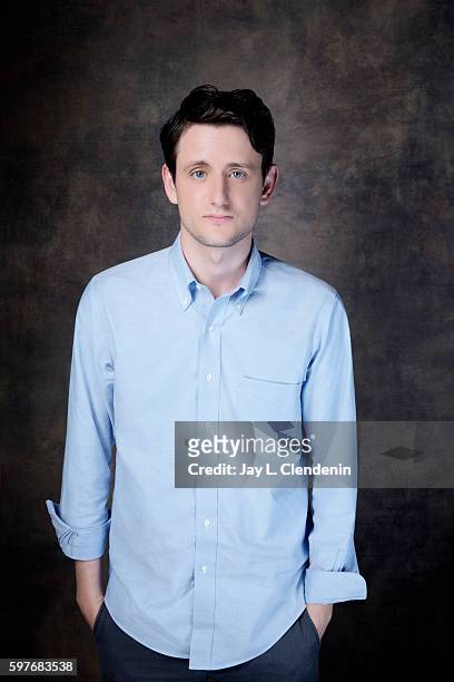 Actor Zach Woods of 'Silicon Valley' is photographed for Los Angeles Times at San Diego Comic Con on July 22, 2016 in San Diego, California.