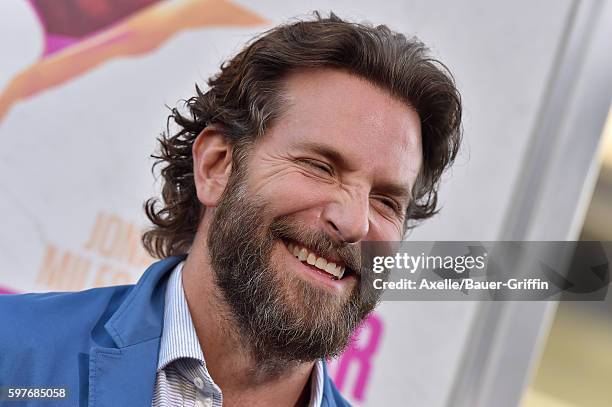 Actor Bradley Cooper arrives at the premiere of Warner Bros. Pictures' 'War Dogs' at TCL Chinese Theatre on August 15, 2016 in Hollywood, California.