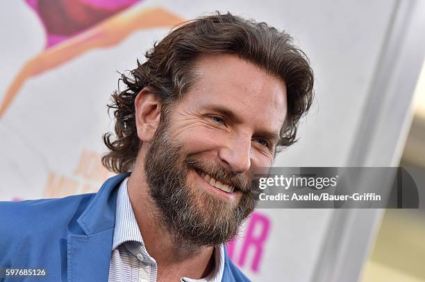 Actor Bradley Cooper arrives at the premiere of Warner Bros. Pictures' 'War Dogs' at TCL Chinese Theatre on August 15, 2016 in Hollywood, California.