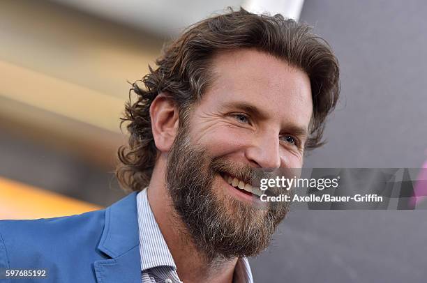 Actor Bradley Cooper arrives at the premiere of Warner Bros. Pictures' 'War Dogs' at TCL Chinese Theatre on August 15, 2016 in Hollywood, California.