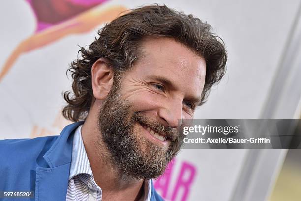 Actor Bradley Cooper arrives at the premiere of Warner Bros. Pictures' 'War Dogs' at TCL Chinese Theatre on August 15, 2016 in Hollywood, California.