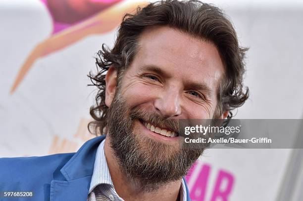 Actor Bradley Cooper arrives at the premiere of Warner Bros. Pictures' 'War Dogs' at TCL Chinese Theatre on August 15, 2016 in Hollywood, California.