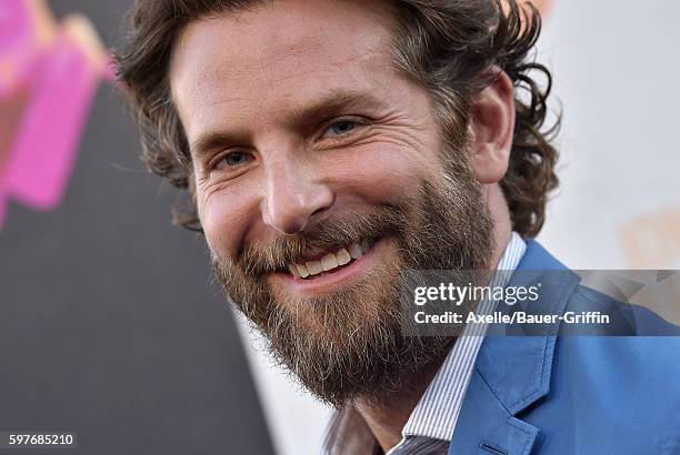 Actor Bradley Cooper arrives at the premiere of Warner Bros. Pictures' 'War Dogs' at TCL Chinese Theatre on August 15, 2016 in Hollywood, California.