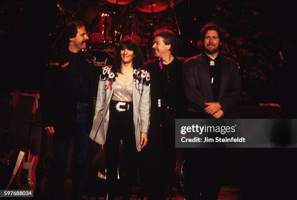 Country music star Kathy Mattea performs at the Guthrie Theater in Minneapolis Minnesota on October 25, 1993.