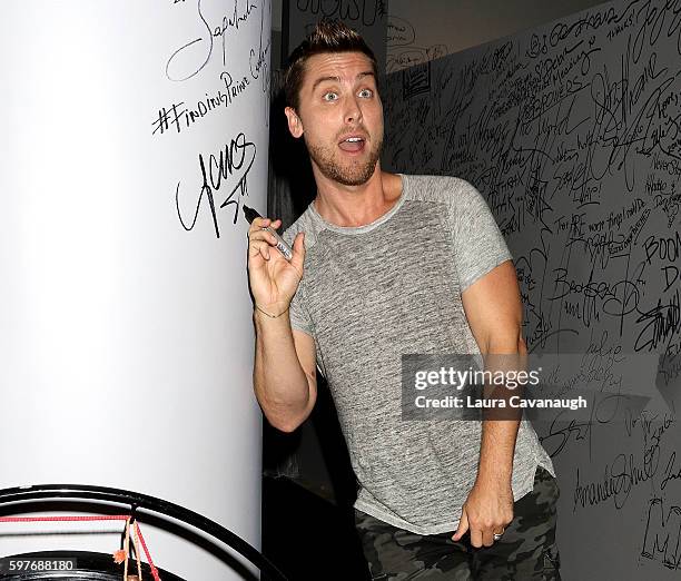 Lance Bass attends AOL Build Presents Lance Bass & "Prince Charming" Robert Sepulveda at AOL HQ on August 29, 2016 in New York City.
