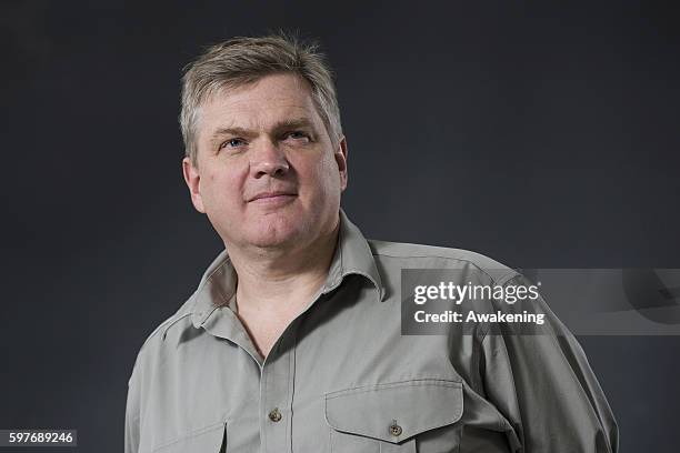 Ray Mears attends the Edinburgh International Book Festival on August 29, 2016 in Edinburgh, Scotland. The Edinburgh International Book Festival is...