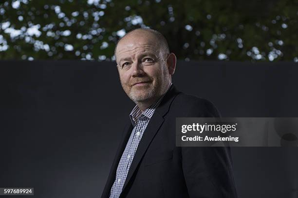 Mark Thompson attends the Edinburgh International Book Festival on August 29, 2016 in Edinburgh, Scotland. The Edinburgh International Book Festival...