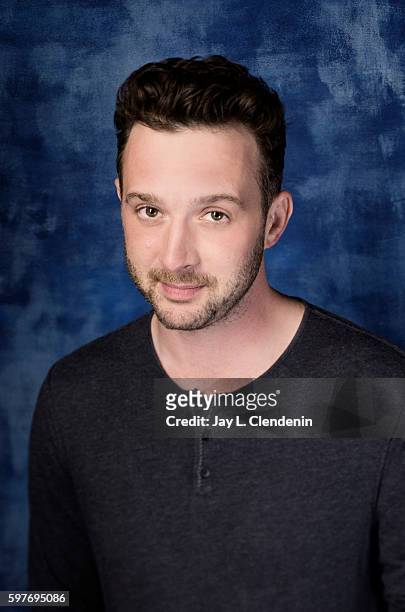Actor Eddie Kaye Thomas of CBS's 'Scorpion' is photographed for Los Angeles Times at San Diego Comic Con on July 22, 2016 in San Diego, California.